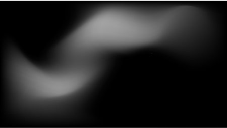 Abstract grey wave pattern creates a mysterious atmosphere in dark background.のイラスト素材