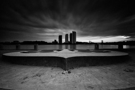 marina anchors sculpture Putrajaya