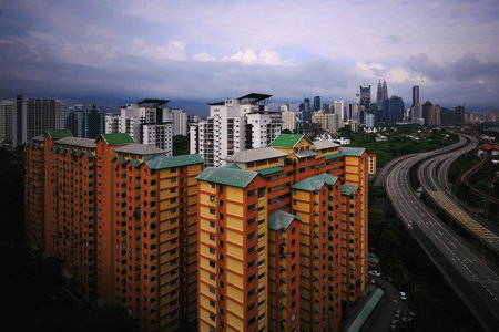 Kuala Lumpur during cloudy day
