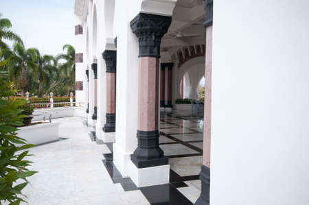 Ubudiah Mosque in Kuala Kangsarの写真素材