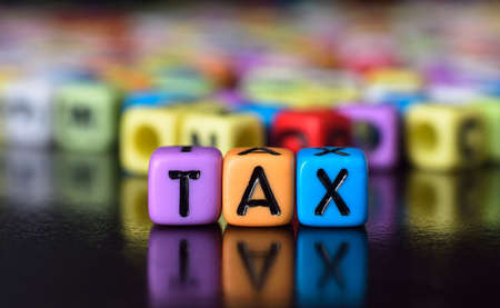 Tax Conceptの写真素材