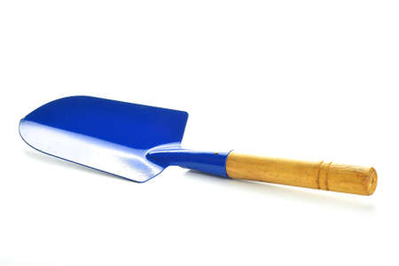 Gardening tools on white backgroundの写真素材