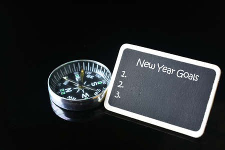 new year goals wordsの写真素材