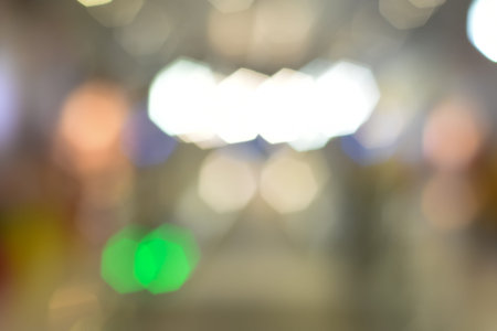 Blur image of airport link at airport terminal