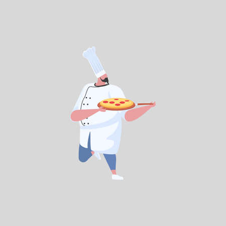 Activities man chef in uniform. Professional restaurant worker.のイラスト素材