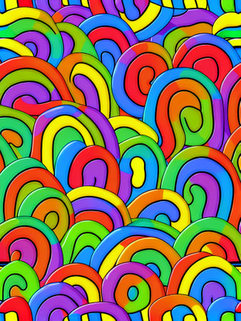 Multicolor, texture, design, nature, candy, person, clock, living room, flowers, neonの写真素材