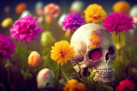 Multicolor, texture, design, nature, candy, person, clock, living room, flowers, neonの写真素材
