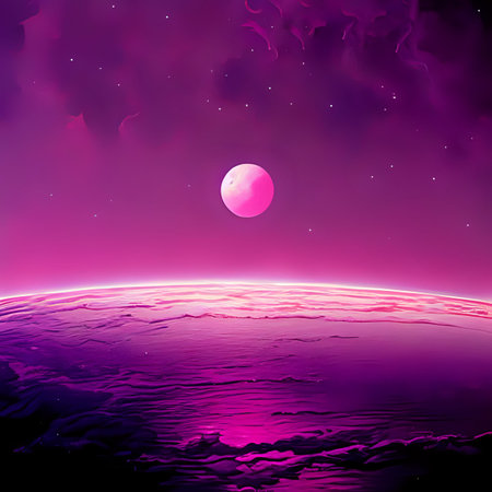 Violet and space mystic universal eye