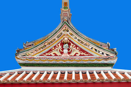 Wat Kalayanamit, Chinese style Thai templeのeditorial素材