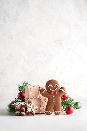 Cute Gingerbread man