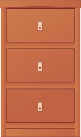 light-coloured cupboardのイラスト素材