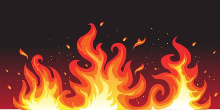 Hot fireのイラスト素材