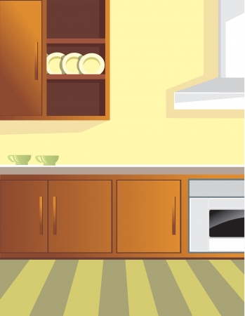 Kitchenのイラスト素材