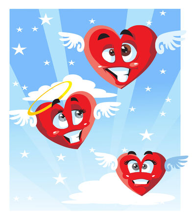 heartsのイラスト素材