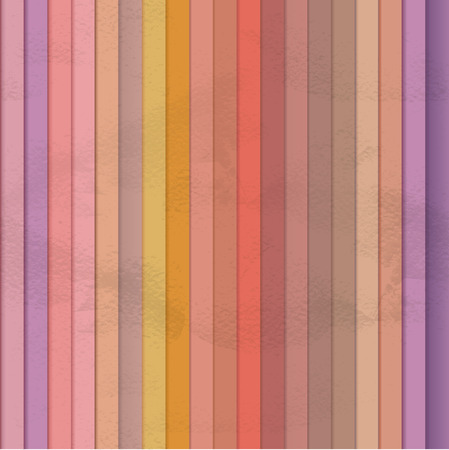 Seamless grunge pattern of colored stripes in pastel orange and purple tonesのイラスト素材
