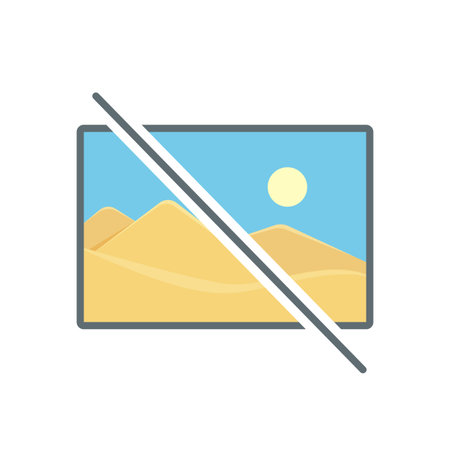 Disable image no photo photography picture icon. Vector illustration