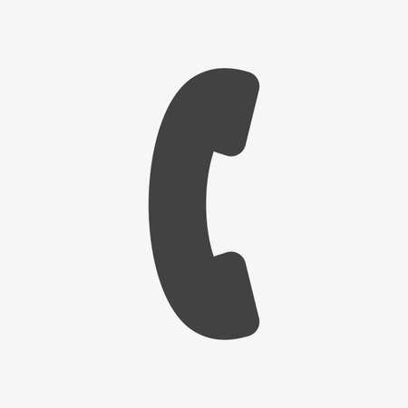 Phone call icon, technology icon. Glyph, Solid style. Vector illustrationのイラスト素材