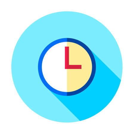 Clock icon. Time icon vector.のイラスト素材