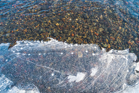 winter came and the banks of the river began to be covered with ice