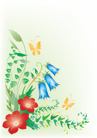 Floral designのイラスト素材