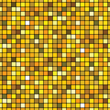 Mosaic golden (shining polycolor Rich seamless pattern)のイラスト素材