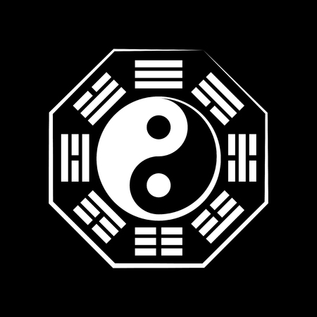 Chinese cosmic symbol.のイラスト素材