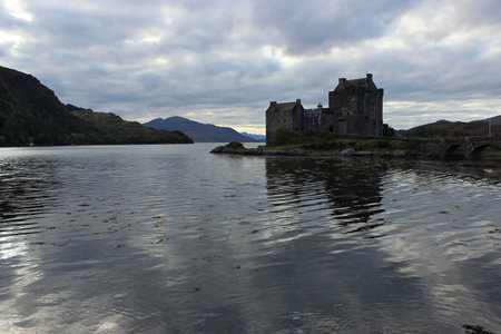 Castle on the lakeのeditorial素材