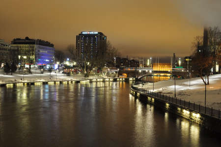 Tampere nightのeditorial素材