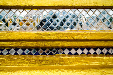 The golden temple wallの写真素材