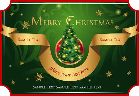 Christmas classic background for greeting cards, banners, presentations, decorations.のイラスト素材