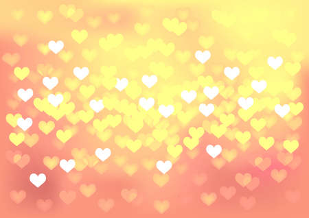 Vector background defocused festive lights, no size limit.のイラスト素材