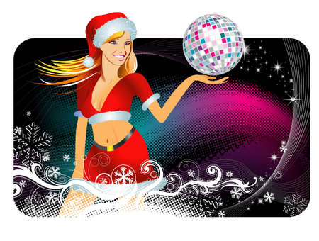 Club invitation for New Year Celebrationのイラスト素材