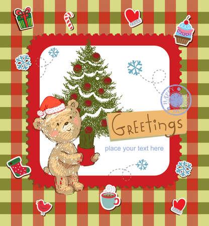 Season\'s Greetingsのイラスト素材