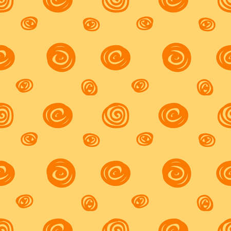 Seamless background with the abstract circles or dotsのイラスト素材