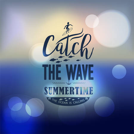 Banner for summer beach vacationのイラスト素材