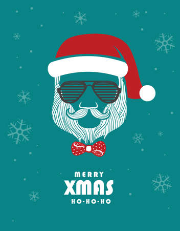 Xmas greeting cardのイラスト素材