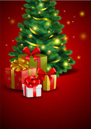 Christmas greeting card design concept.のイラスト素材