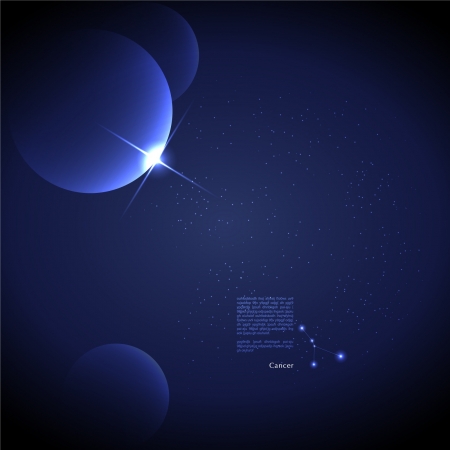 Zodiac : Cancerのイラスト素材