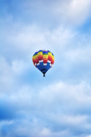 Hot Air Balloon Aloneの写真素材