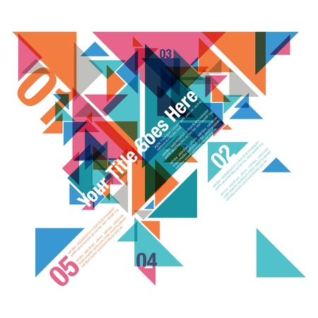 Triangle Overlap Composition Design Triangle Overlap Composition Design
