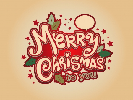 Merry Christmas Wishesのイラスト素材