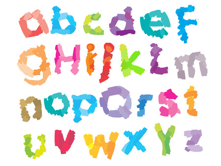 Playful Kid Font IIのイラスト素材