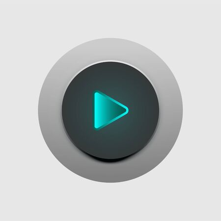 Button user interface UI illustration vectorのイラスト素材
