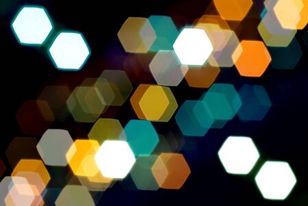 Out of Focus Lights during the Night, の写真素材