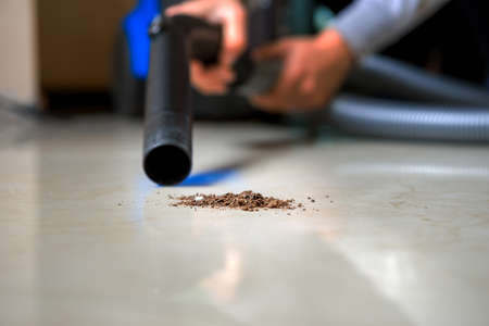 vacuum cleaner for homeworkの写真素材