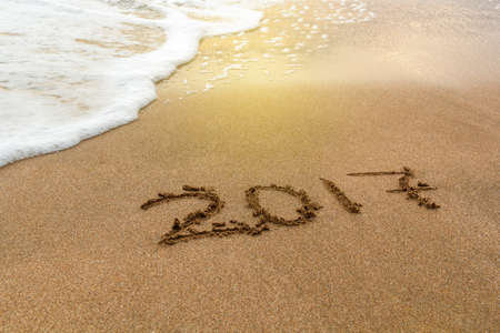 New Year 2017 is coming concept. Happy New Year 2017