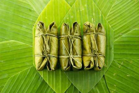 dessert, crafts, banana, coconut, flour, foodの写真素材