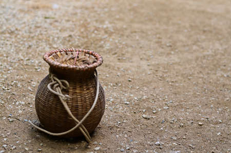 creel for fisher in thailandの写真素材