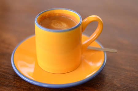 cup of espressoの写真素材