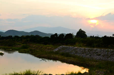 sunsetの写真素材